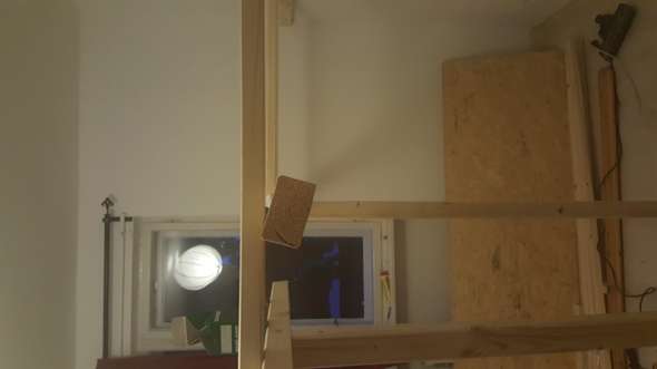 Holzbalken Gerade Biegen Technik Technologie Holzbearbeitung