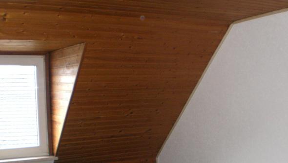 Holzdecke Mit Dampfreiniger Rauchgestank Haushalt Reinigung Holz