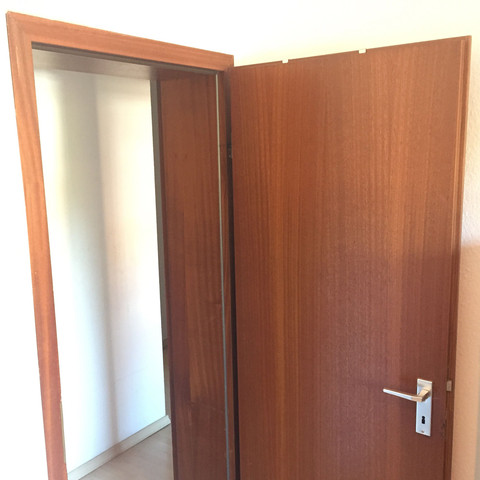 Holzturen Streichen Farbe Malen Tur