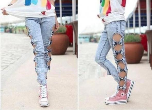 Naja:) die ist auch ganz ok - (kaufen, Hose, Loch)