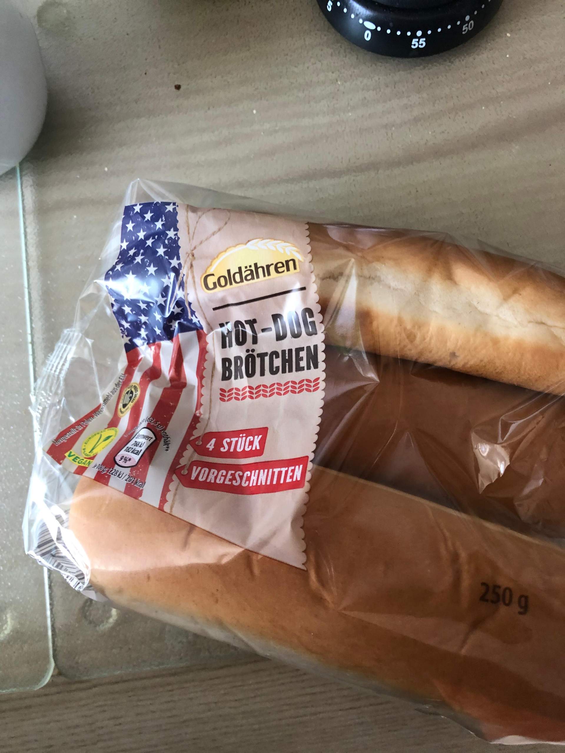 Wie lange müssen IKEA Hot Dog Brötchen Auftauen?