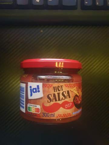 Hot salsa dip essen?