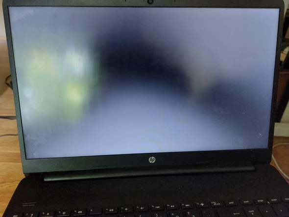 HP Laptop blauer Bildschirm? (Computer, Computerproblem, Technikprobleme) HP Laptop blauer Bildschirm? (Computer, Computerproblem, Technikprobleme)