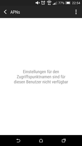 Zugangspunkte fenster - (HTC, one, Mobiles Internet)