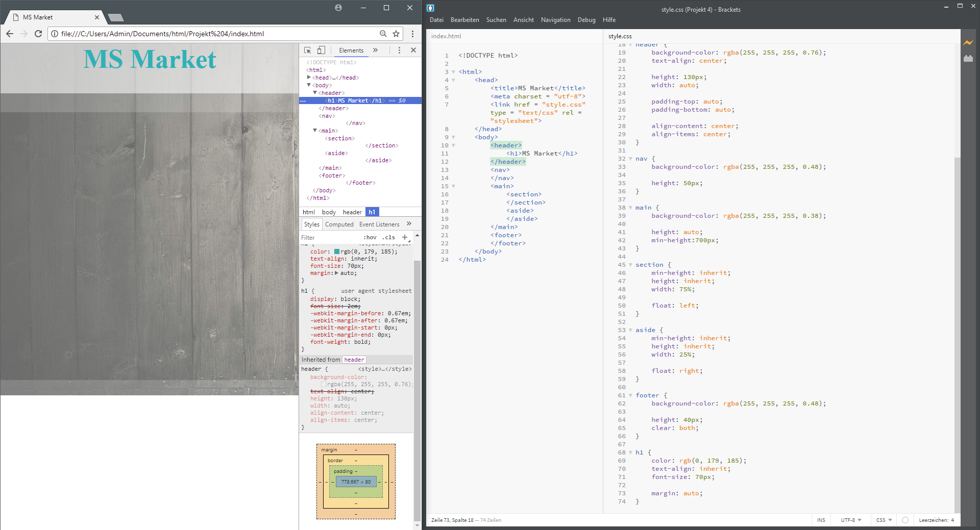 HTML Text vertikal zentrieren? Technik, Spiele und Gaming)