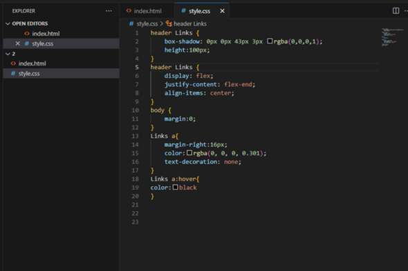 Html / Css Wie füge ich die Headline gut ein? (Webseite, Code ...