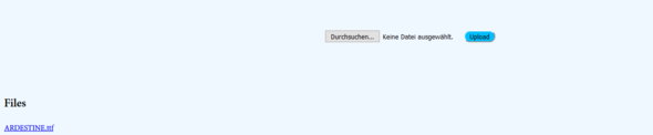 Upload - (html, Code)
