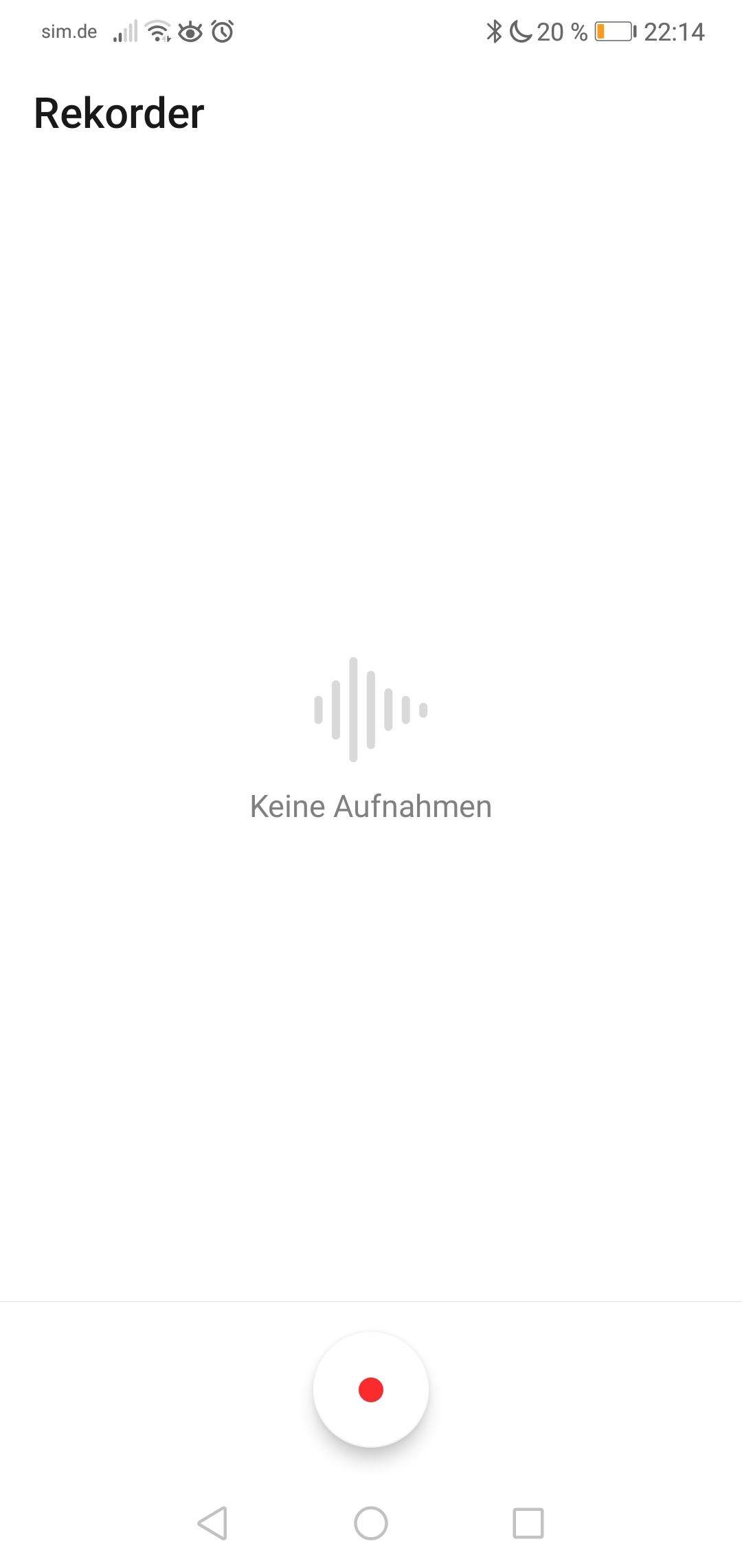 Huawei P20 Lite Kopfhörer Werden Nicht Erkannt Huawei Rekorder-Aufnahmen werden nicht angezeigt? (Handy, Huawei P20 Lite)