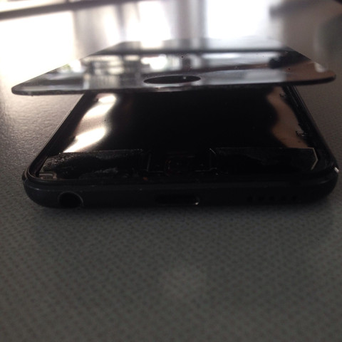 I Pod von unten (da wo der Home Button ist) - (Akku, I-pod)