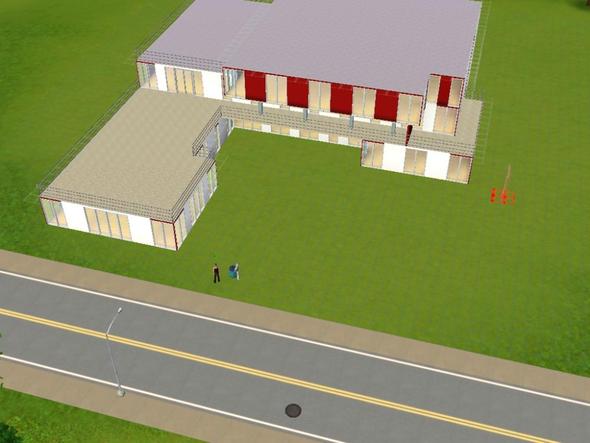 Mooderne Architektur ohne Garten - (Tipps, Sims 3, Häuser)