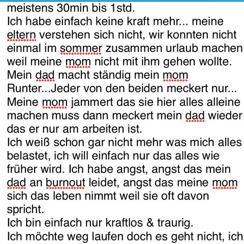 1.Bild - (Liebe, Angst, Familie)