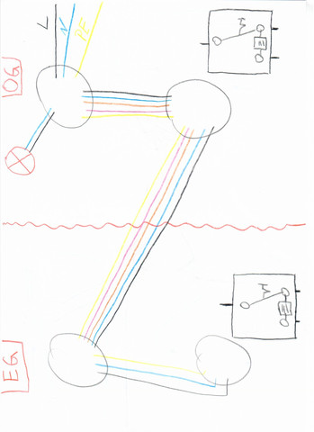 Kreuzschaltung Stromlaufplan In Zusammenhängender Darstellung