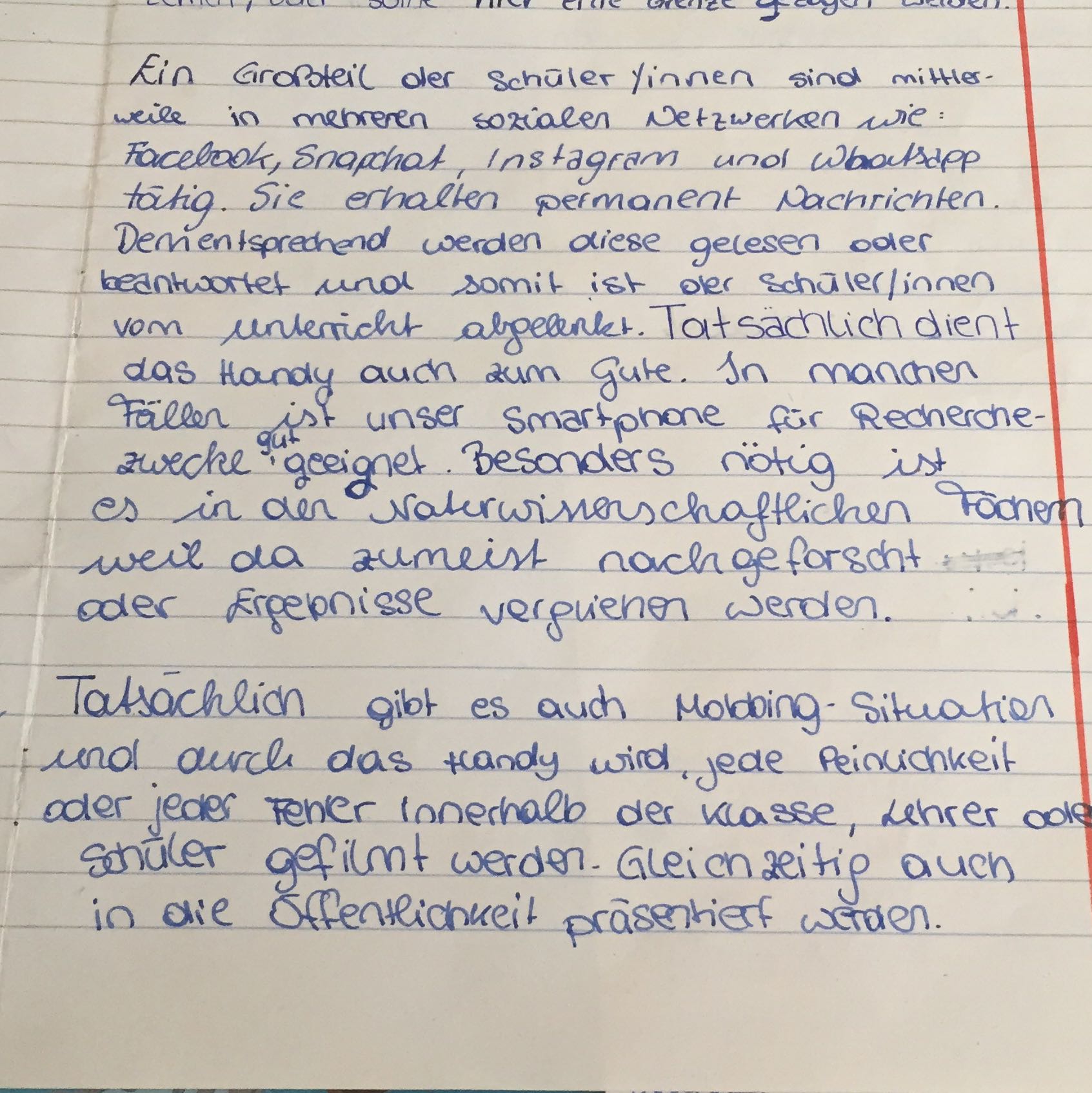 Ich Brauche Eine Korrektur Bittee Schule Deutsch Erorterung
