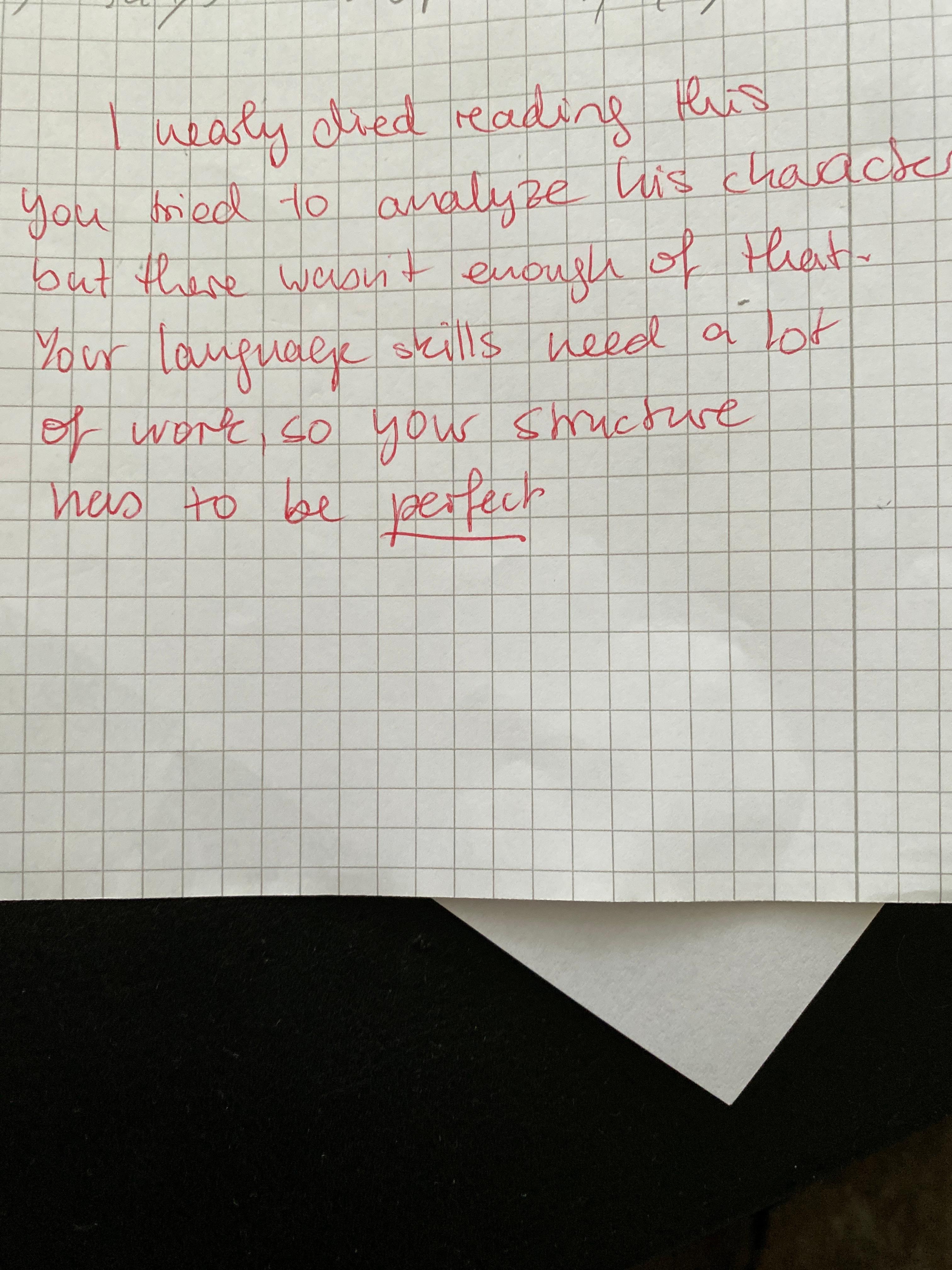 Ich brauche einen Guten Konter gegen meine Englischlehrerin? (Schule, Englisch, Lehrer) Ich brauche einen Guten Konter gegen meine Englischlehrerin? (Schule, Englisch, Lehrer)