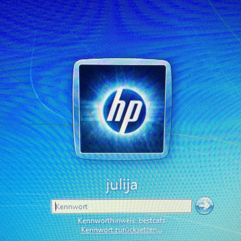 Das nervt mich so - (hp, Kennwort, Assistent)