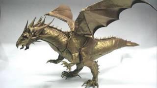 origami drache/dragon - (origami, drache dragon)