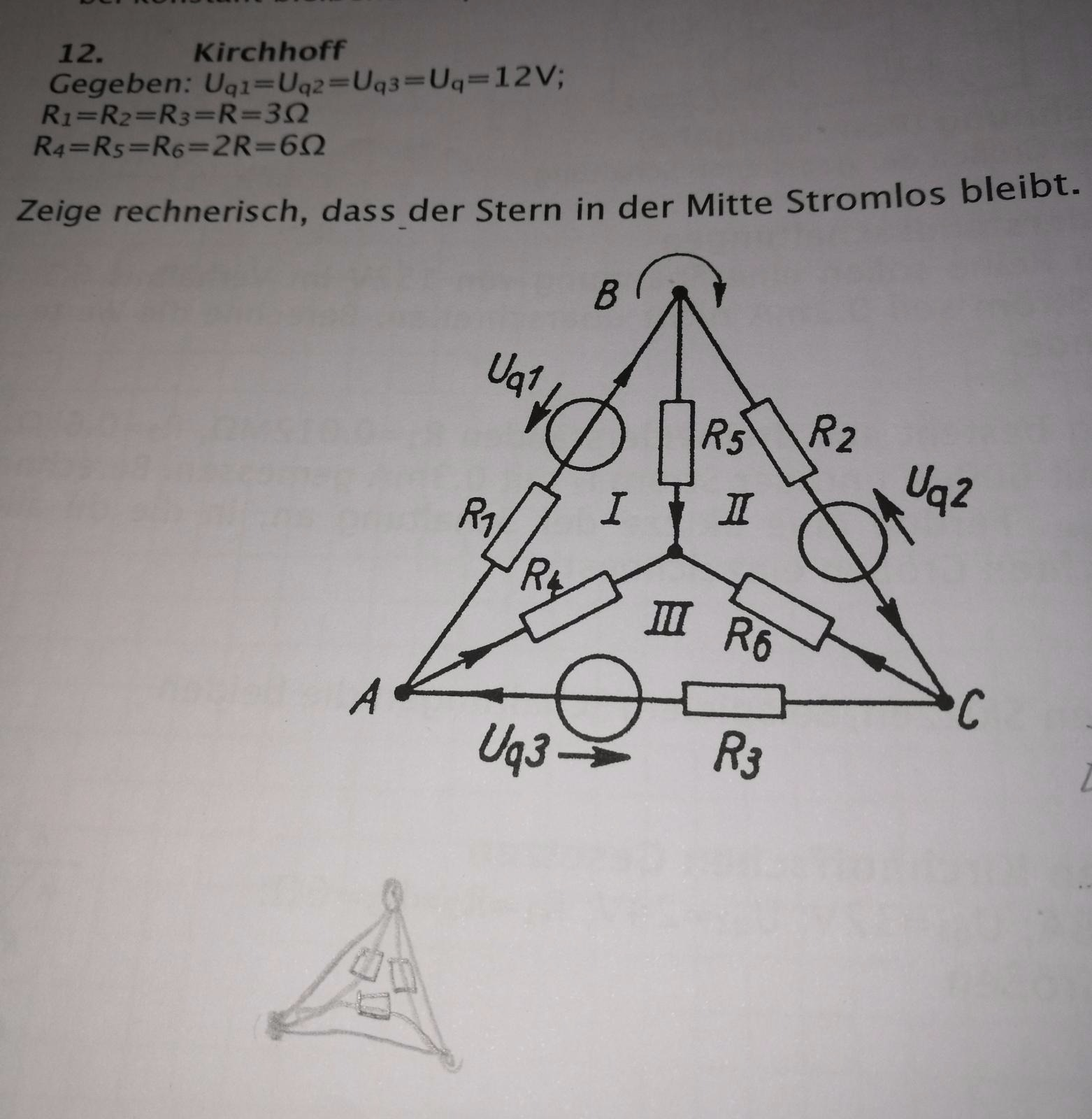 Ich Finde Keinen Ansatz Fur Diese Aufgabe Stern Dreieck Schaltung Physik Elektrotechnik