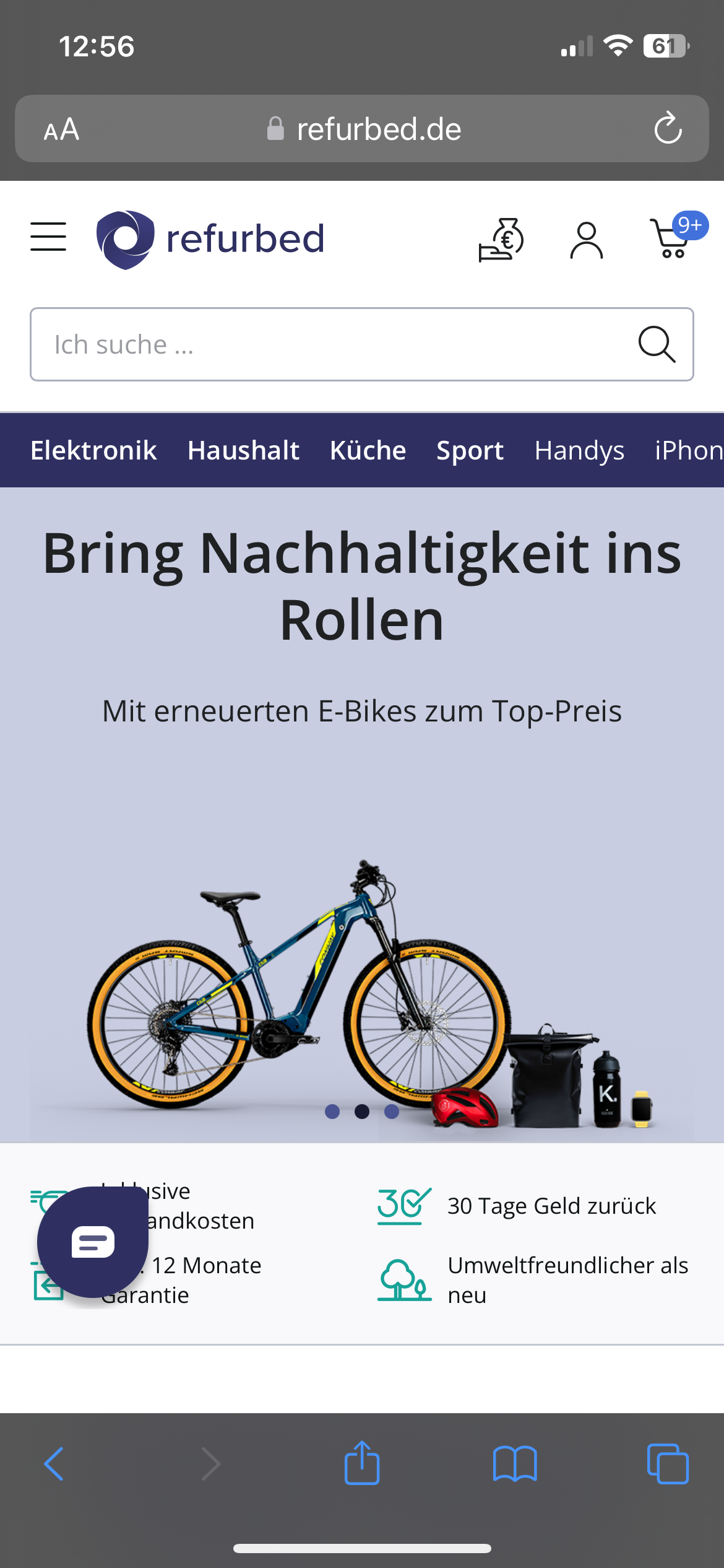 Ich hab mit ein iPhone 12 bei refurbed gekauft ( ist eine refurbed