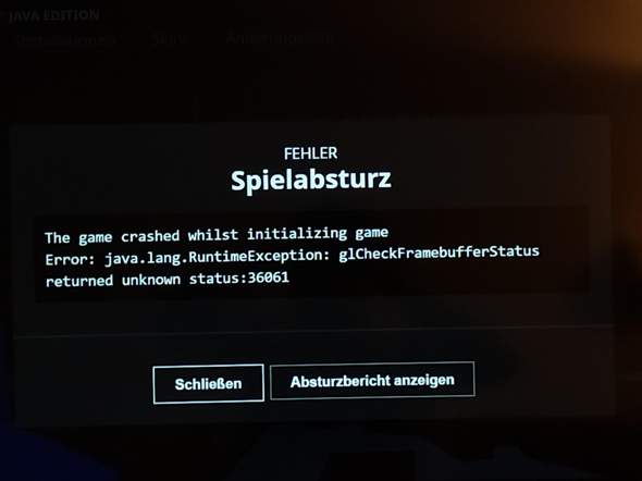 Ich Habe Alles Versucht Aber Minecraft Offnet Sich Nicht Computer Technik Spiele Und Gaming Ich Habe Alles Versucht Aber Minecraft Offnet Sich Nicht Computer Technik Spiele Und Gaming