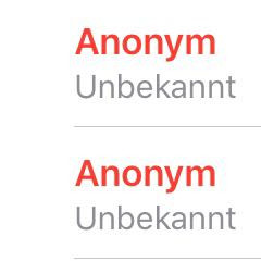 Anonymer Anrufer - (iPhone, Anruf, Handynummer)