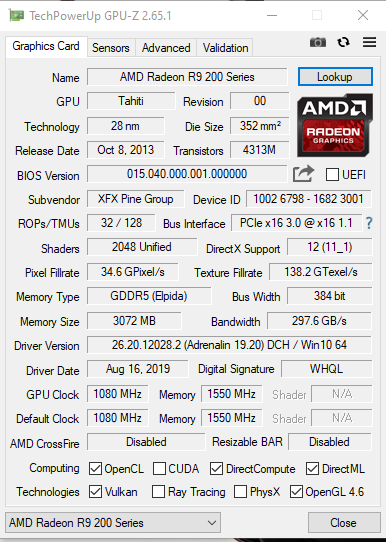 Ich habe eine amd radeon r9 200 series aber welche? (GPU)