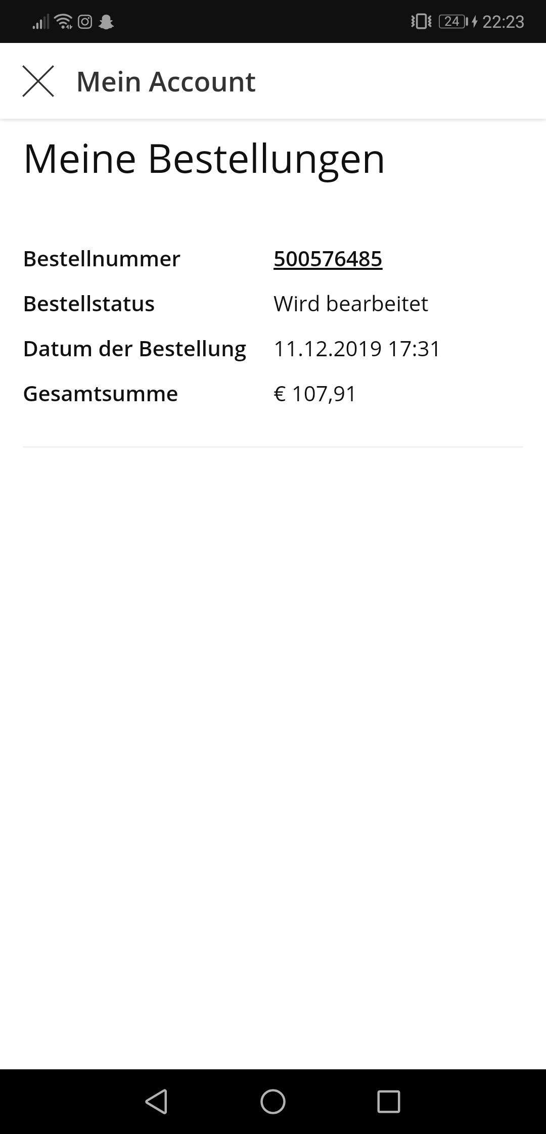 Ich Habe Eine Frage Habe Ich Das Jetzt Bestellt Oder Nicht Da Steht Die 