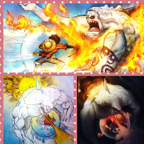 IM WASSER! - (One Piece, Feuer)