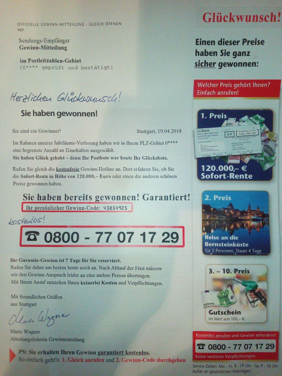 Ich Habe Gewonnen Ich Habe Gewonnen