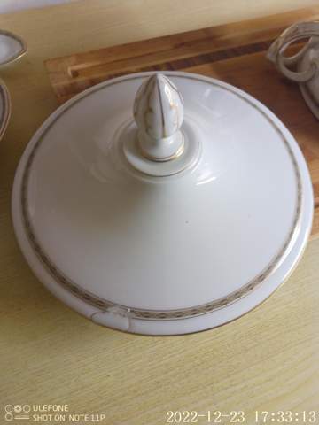 Ich habe hier Rosenthal Selb Bavaria Porzellan mit verschiedenen Stempeln, möchte gerne wissen wie alt sie sind etc? Das Muster ist goldfarben siehe Fotos?