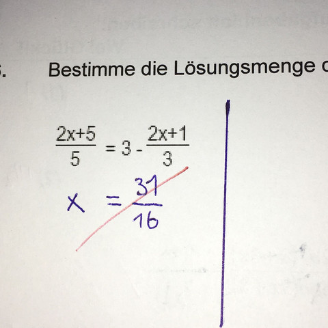Das ist die Mathe Aufgabe - (Mathe, Gleichungen)