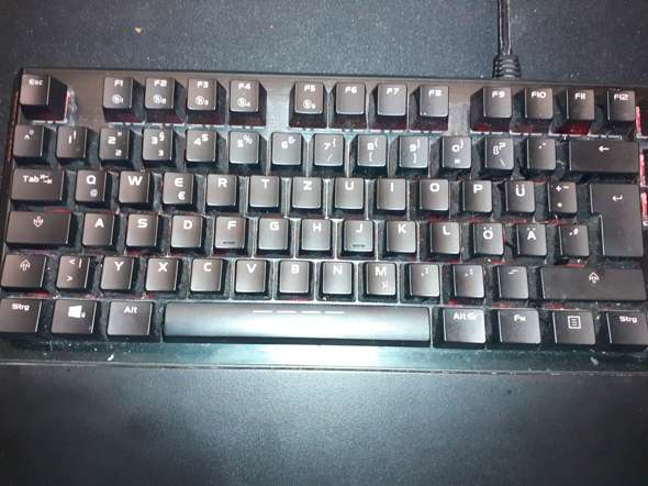 Ich kann keine Hashtags mehr auf der Tastatur schreiben ...