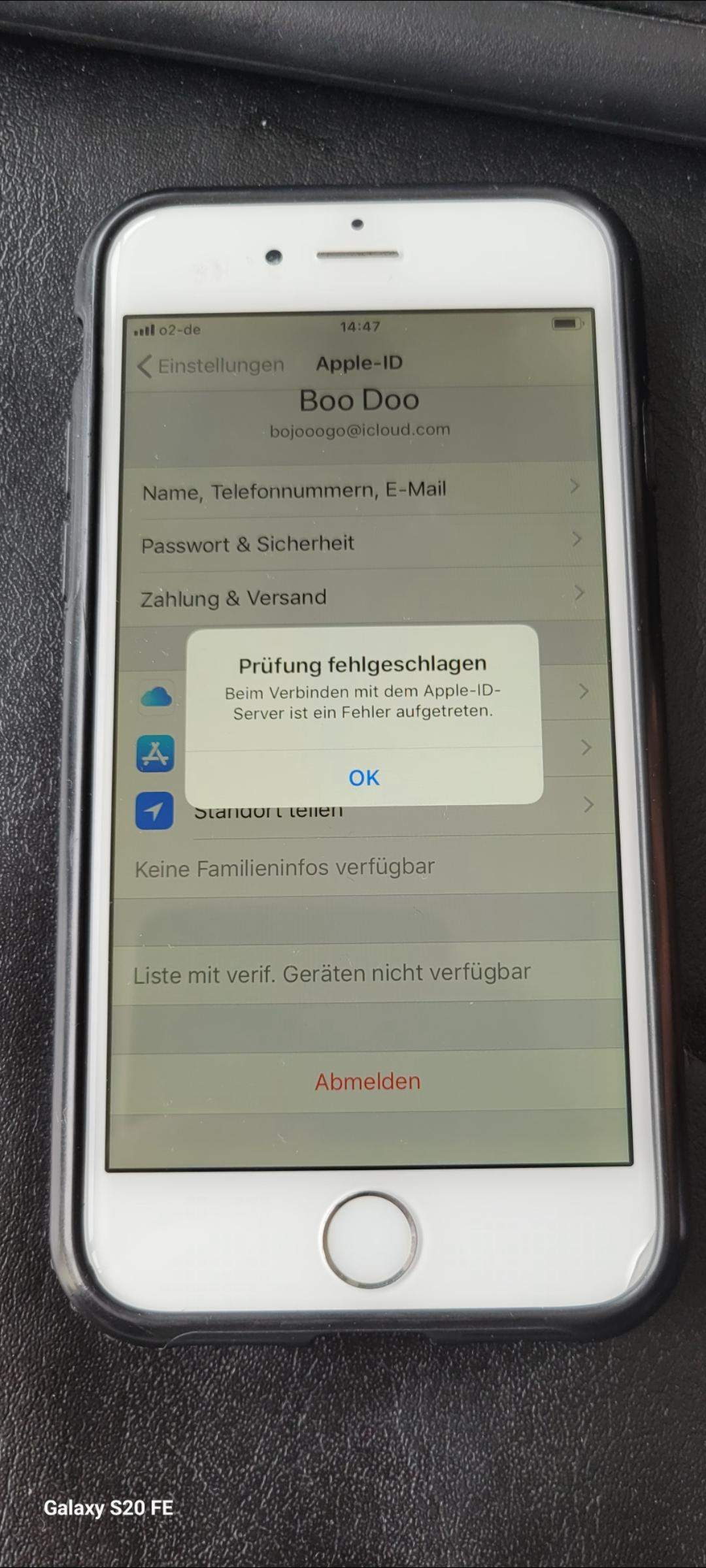 Ich kann mich nicht vom iPhone abmelden? (Apple, Fehlermeldung, iCloud)