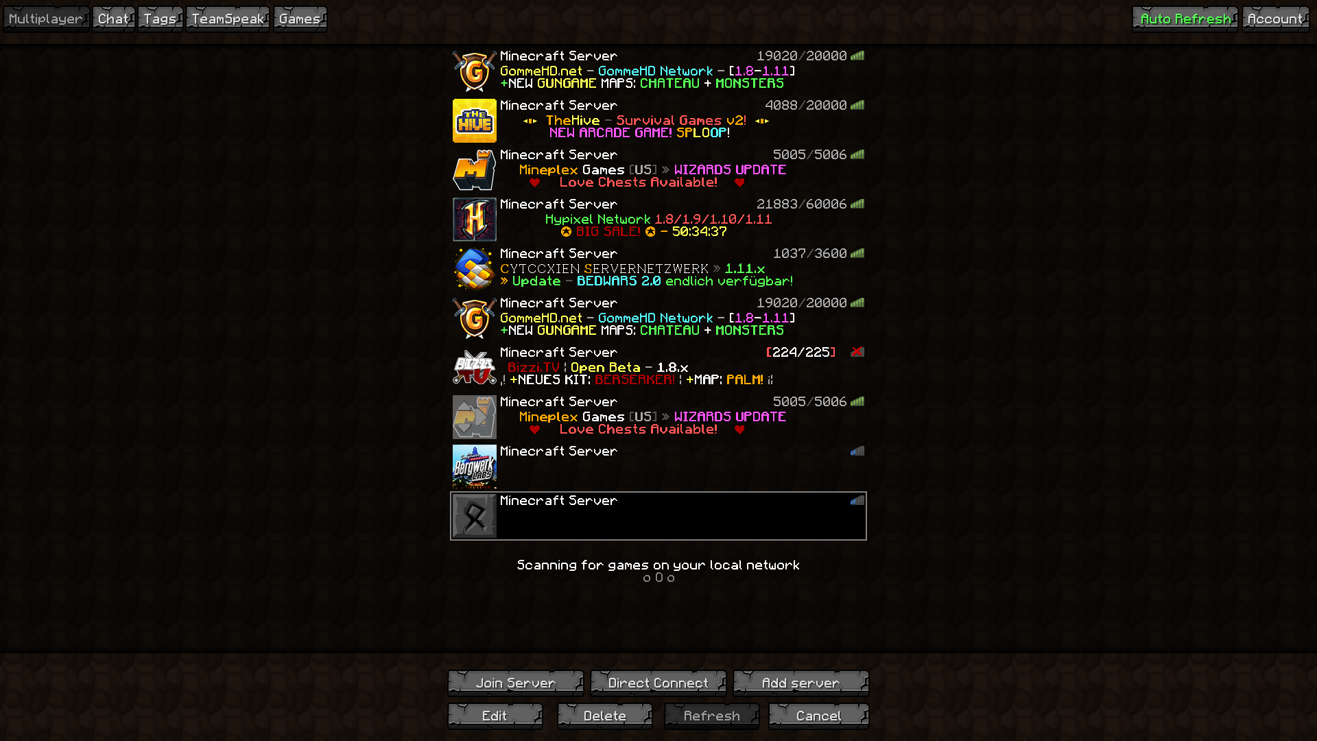 ich kann nicht mehr auf meinen aternos Server und nicht auf