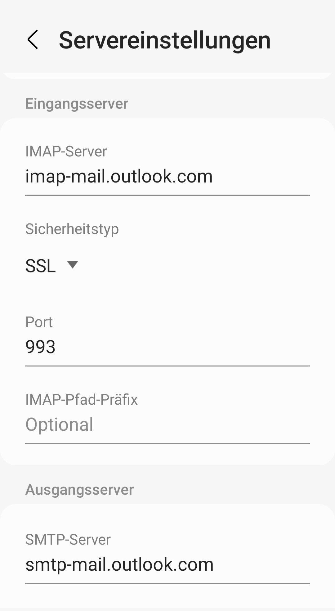 Ich kann plötzlich bei der Email-App keine Nachrichten mehr verschicken Ich kann plötzlich bei der Email-App keine Nachrichten mehr verschicken