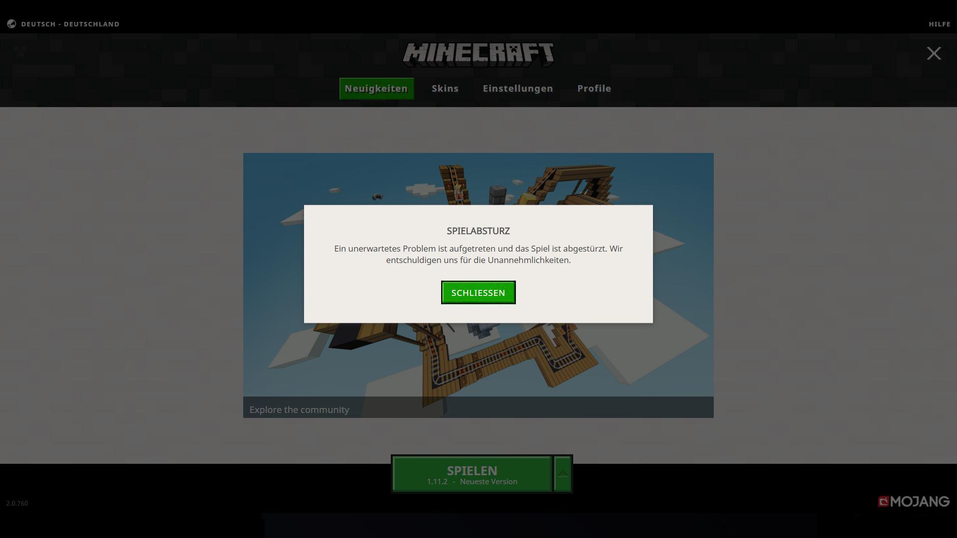 как понять minecraft closed with exit code: 1 #1