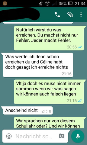 sie - (Freundin, Depression, ritzen)