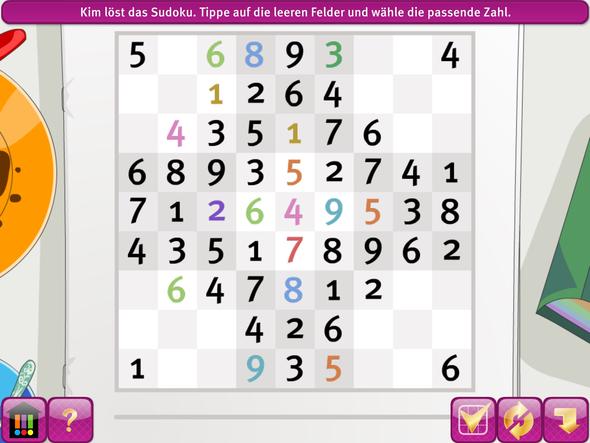 Hier ist das Sudoku. ich hänge an dem schon ca. 1h und komme nicht weiter. - (App, Rätsel, Quiz)