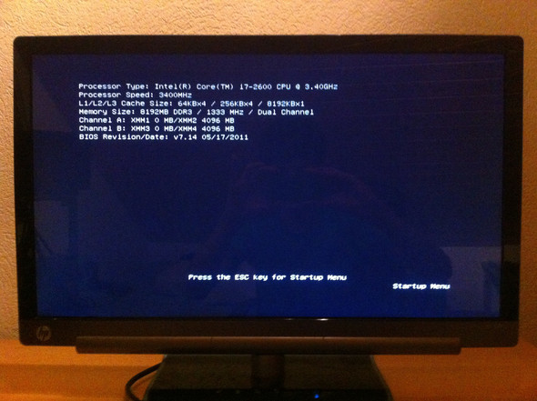 Bildschirm - (PC, Bios)