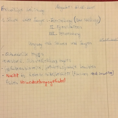 Das sind die aufgaben - (Chemie, Säure, Laugen)