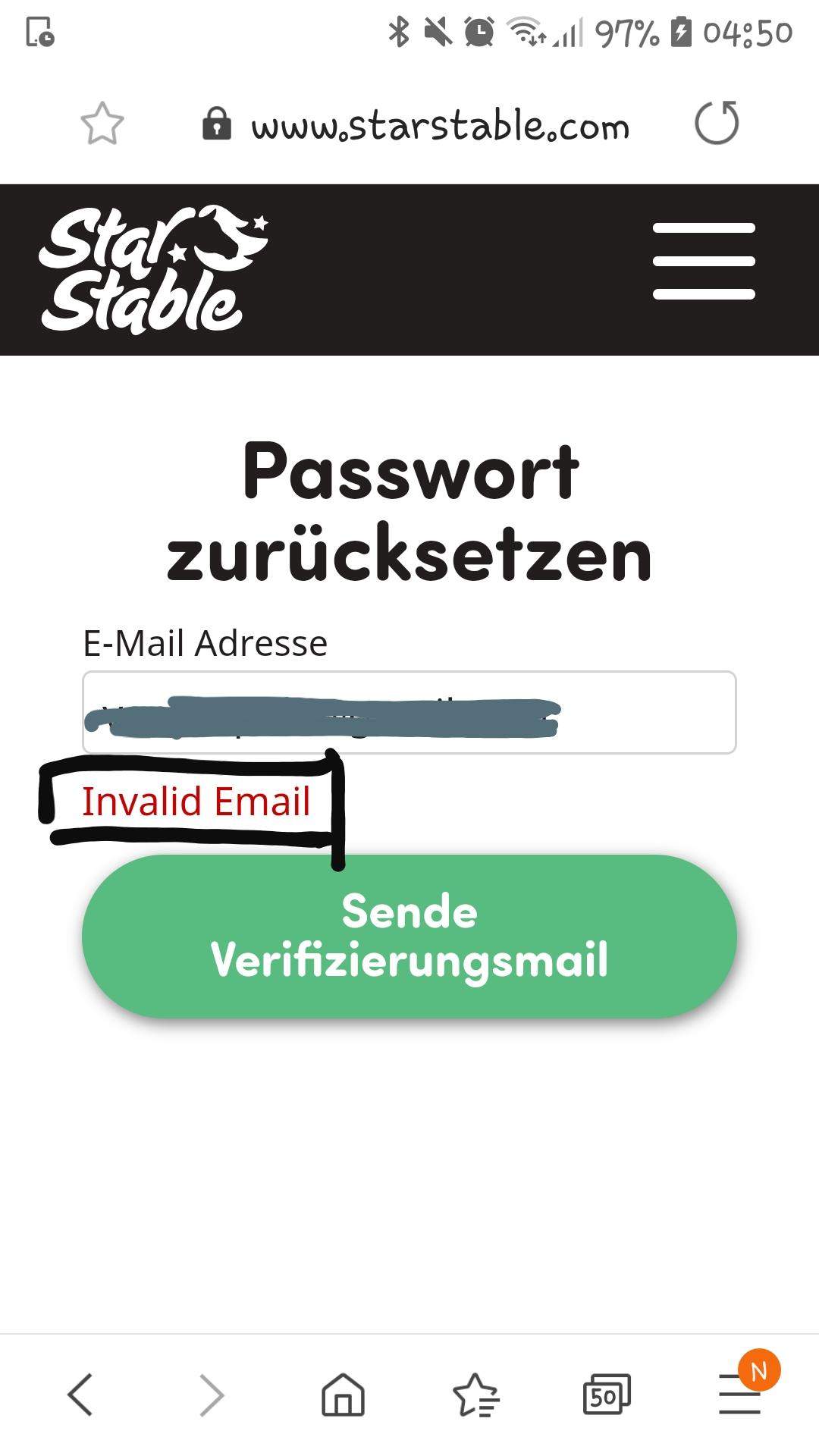 Ich komme nicht mehr in meinen Star Stable Account rein.? (Computer ...