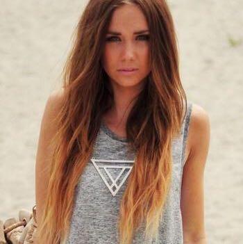 braun mit blond