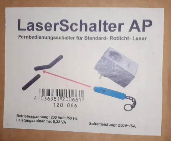 Ich möchte einen LaserSchalter bauen, aber wer kann mir helfen, um das zu planen?