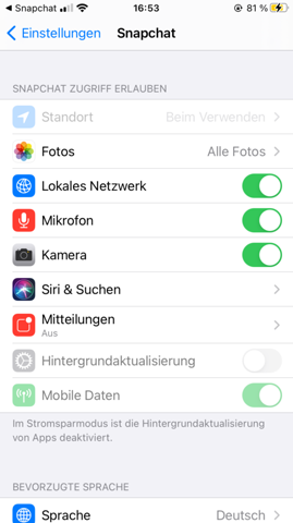 Ich sehe mich nicht auf der snapchat map? (Liebe, Handy, Smartphone) Ich sehe mich nicht auf der snapchat map? (Liebe, Handy, Smartphone)