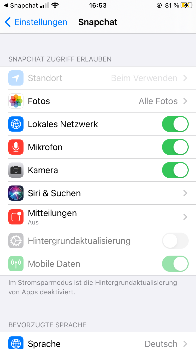 Ich sehe mich nicht auf der snapchat map? (Liebe, Handy, Smartphone) Ich sehe mich nicht auf der snapchat map? (Liebe, Handy, Smartphone)
