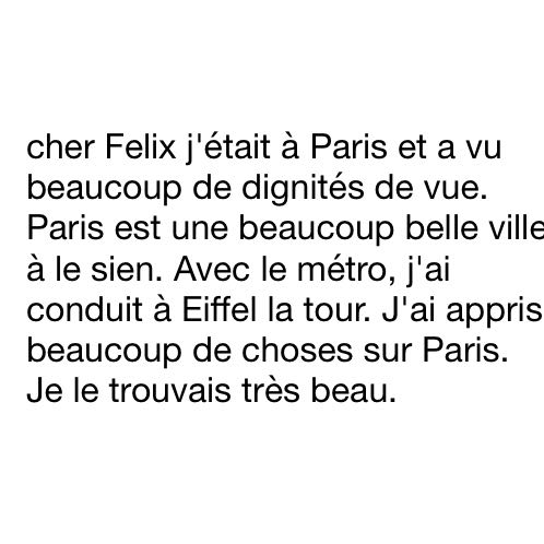 Ich Sollte Einen Brief An Meinen Freund Im Imparfait Schreiben Ist Mein Gut Fehler Frei Bitte Um Hilfe Sprache Grammatik Franzosisch