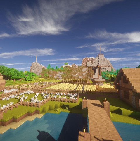 Ich Suche Bauideen Fur Mein Minecraft Dorf Moglichst Passend Zu Dem Dorf Bilder Minecraft Bauen