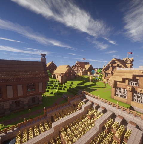 Stall und Wohnhaus  - (Minecraft, bauideen, Minecraft bauen)