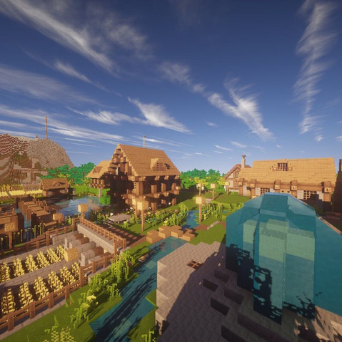 Ich Suche Bauideen Fur Mein Minecraft Dorf Moglichst Passend Zu Dem Dorf Bilder Minecraft Bauen