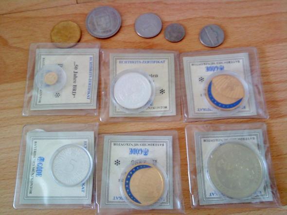 Münzensammlung - (Verkauf, Münzen, sammeln)