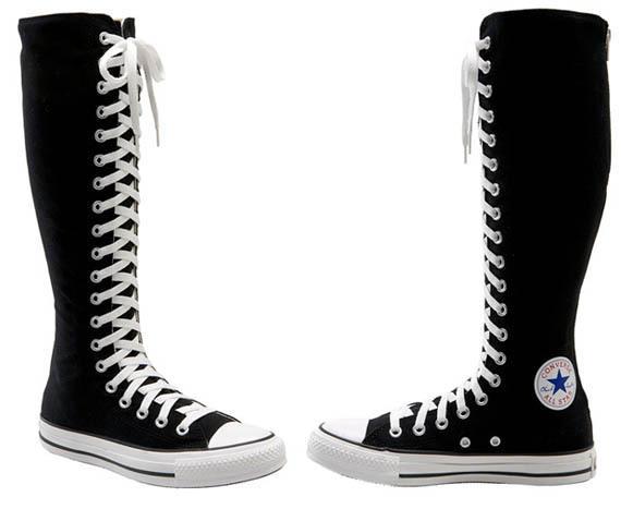Kniehohe Converse - (Schuhe, Fashion, Converse)